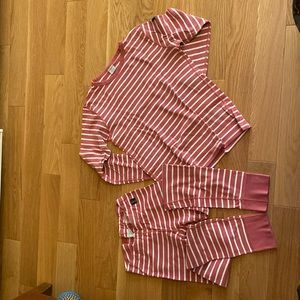 Polarn o Pyret signature stripe pajamas size 10-12 years